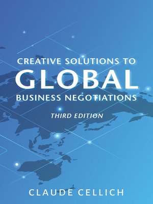 cover image of Creative Solutions to Global Business Negotiations